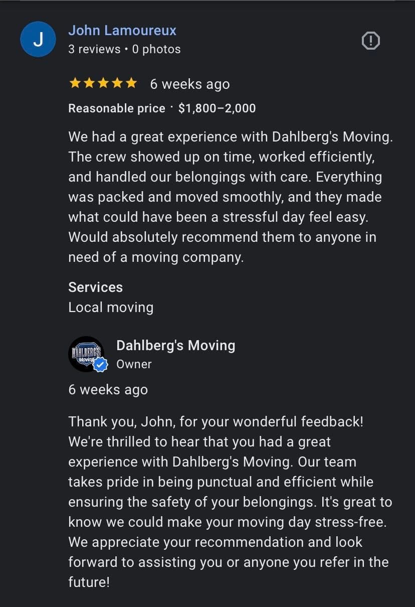 Gallery photos for Seamless Moving Experience Even in Challenging Weather: Image #2