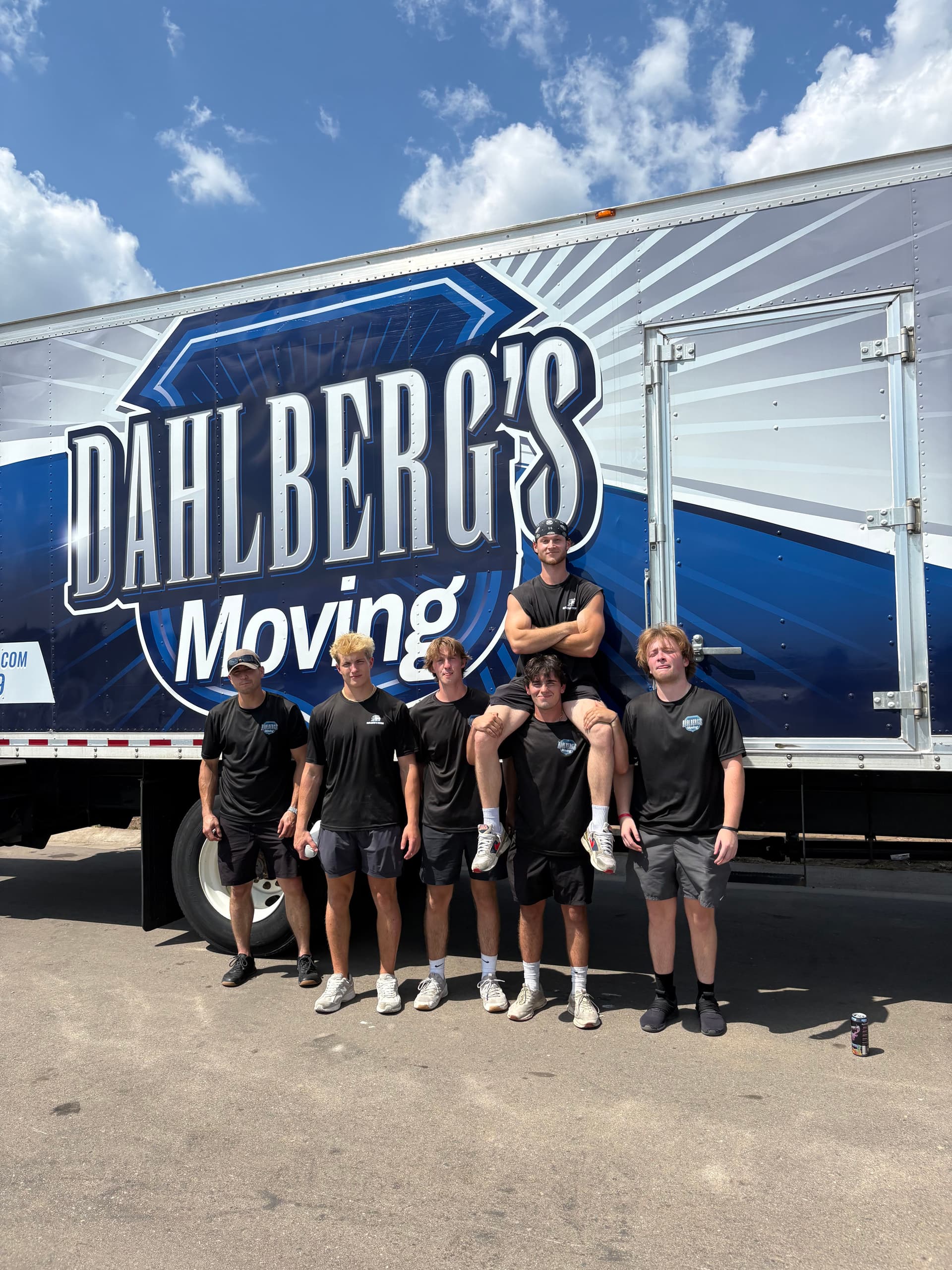 Two Trucks, Six Crew Members, One Big Move in Minnetonka image